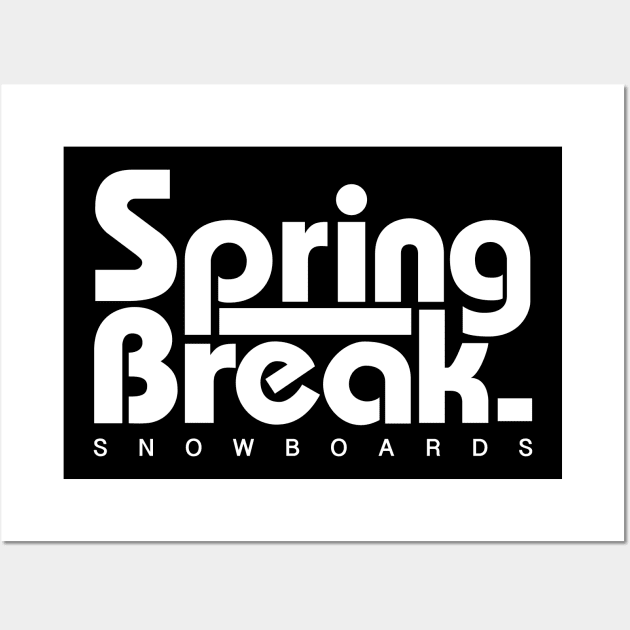 Capita Spring Break Springbreak Snowboard 04 White | Burton Nitro Wall Art by susugroo